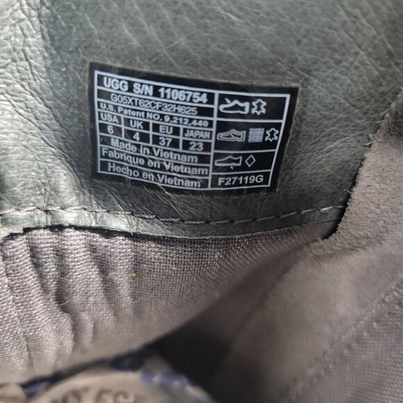 UGG Emerie Women’s Size 6 US Gray Suede Knee High Winter Dress Boots 1106754 - Picture 10 of 10